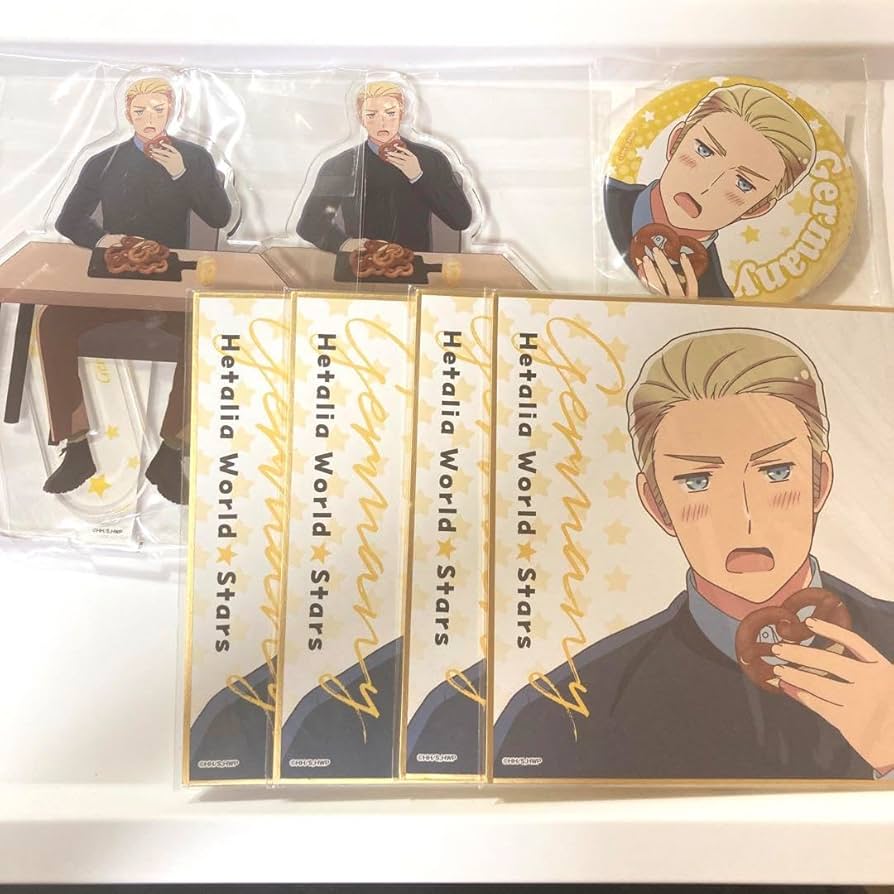 ヘタリア　ドイツ　アクスタ　アクリルスタンド　缶バッジ　缶バ　ぬいぐるみ Amazon.co.jp: ヘタリア くじ引き堂 ドイツ ルートヴィッヒ